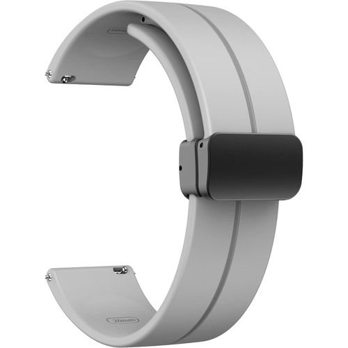 حزام سيليكون 22 مم بمشبك مغناطيسي قابل للطي لساعة أورايمو R OSW-23N