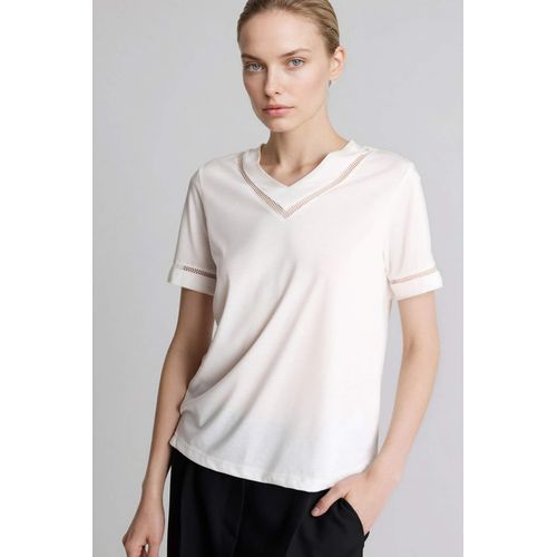 Regular Fit V-Neck Cotton T-Shirt