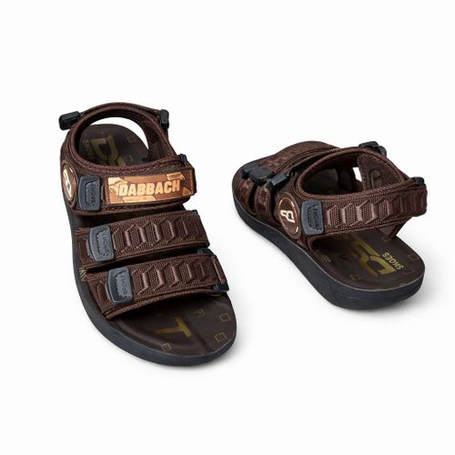 Boys' flat fabric sandals