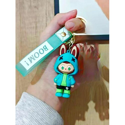 Boom Bubu keychain and handbag charm - turquoise