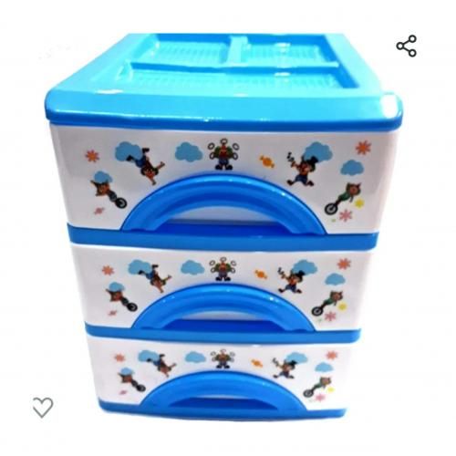 es Storage Box with 3 Drawers