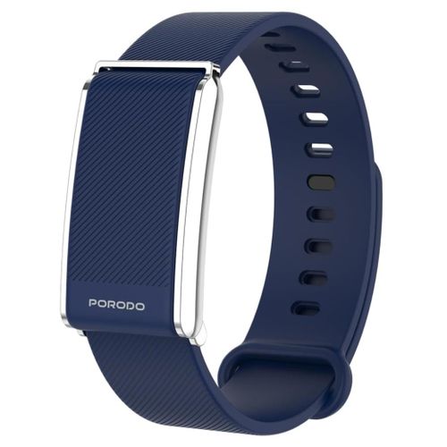 TrackFit Screenless Smart Band, Fitness & Activity Tracker, Up to 30-Day Battery, Automatic Sleep Tracking, Heart Rate & Blood Oxygen Monitoring, IP68 Water & Dust Resistant, Bluetooth 5.4, Android & iOS Blue