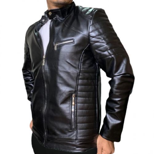 Leather Jacket.black.for Men