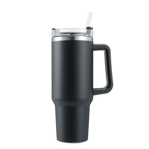 thermal mug with straw and airtight lid - 1200ml
