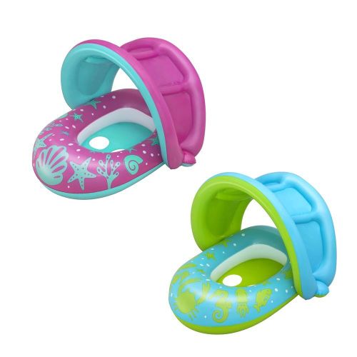 Bestway - Splash Star Shaded Baby Boat 2 Colors Assortment (Only One will Sent) - 34091