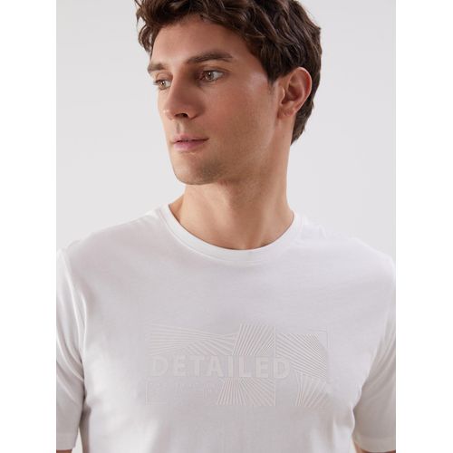 Crew Neck Printed Jersey Men's T-Shirt