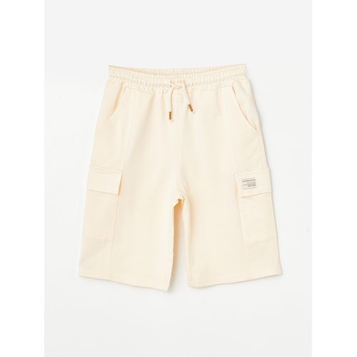Comfortable Boy's Cargo Roller With Elastic Waist