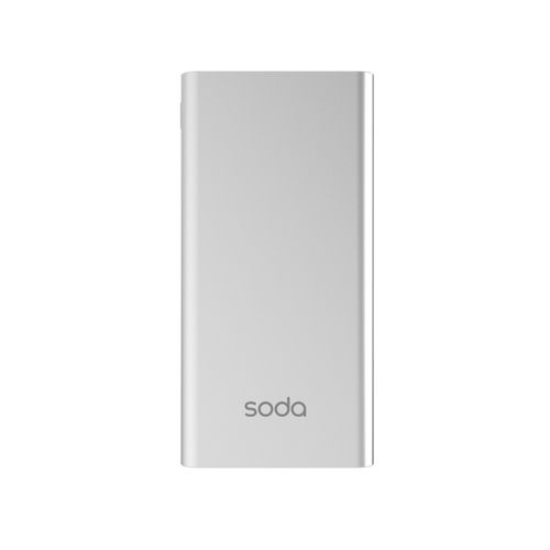 باور بانك Soda SP-200 Power Bank 10000 Mah - Silver من جوميا