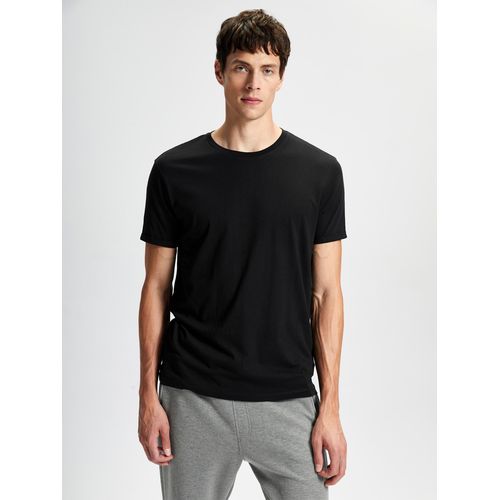 Crew Neck Short Sleeve Combed Cotton Men's T-Shirt