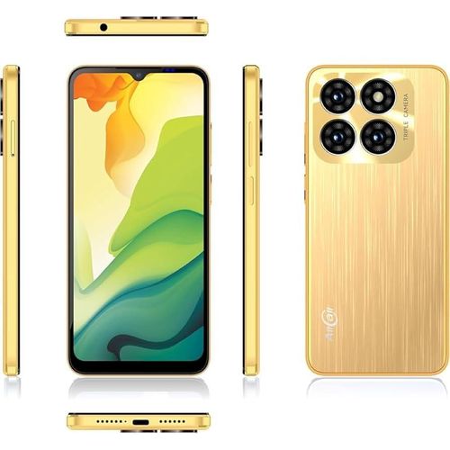 15Max 4 جيجابايت رام، 128 جيجابايت - برتقالي ميتور