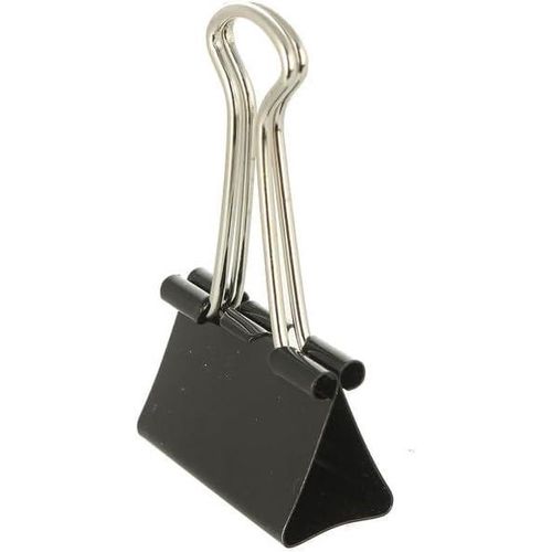 94370 Metal Paper Clip 32 Mil 2 Pieces - Black