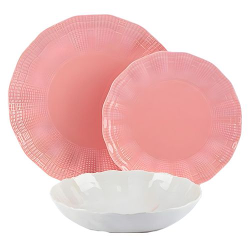 Lotus Porcelain Dinner Set 18 Pieces High Quality Material