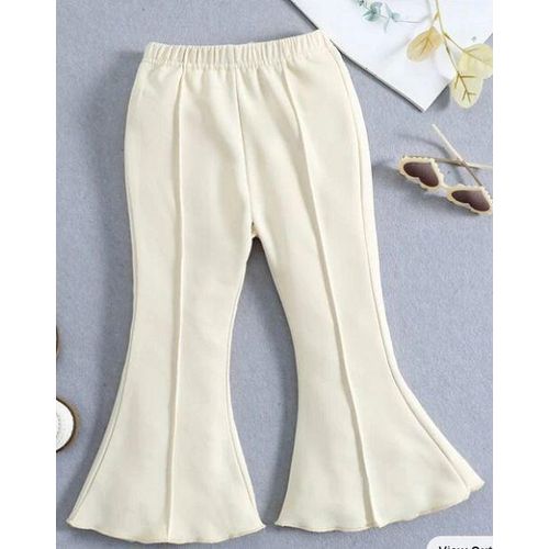 girls' pants white