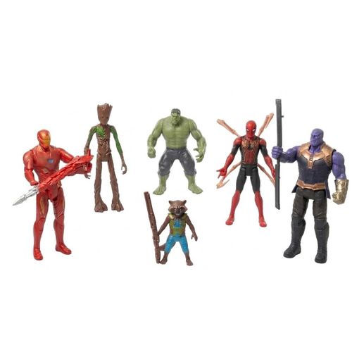 Set Infinity War Premium Figurine Pvc- 6 PCS