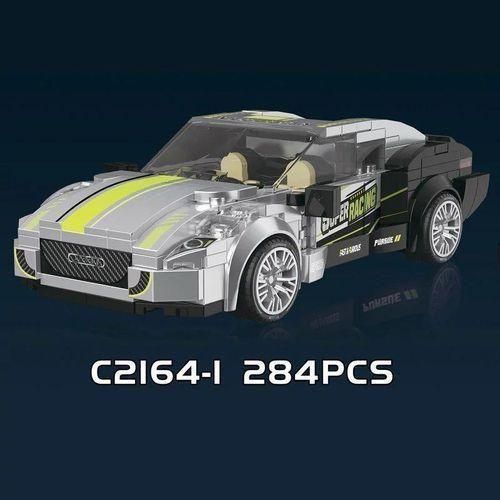 General Phyhiculus Bloks Car Building Set – Sozusha Carro C2168-3 (269 Pieces) – Educational Building Toy for Children Ages 6 and Up – Durable ABS with Step-by-Step Assembly Guide – Develops Creativity, Imaginative Racing Play, and Display as a Special