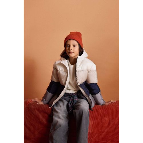 جاكيت بامب اولادي وتر بروف ملون ببطانة صوفية