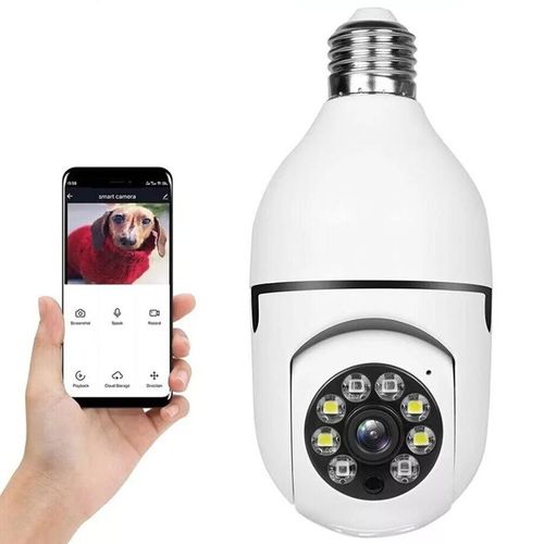 Wifi Panorama Camera Light Bulb 360