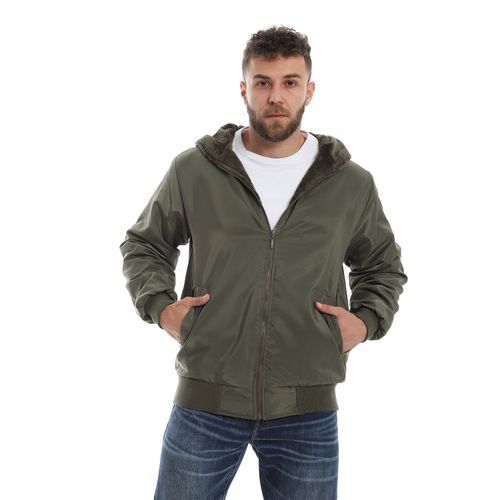 Waterproof Zipper Full Sleeves Jacket - Oily
