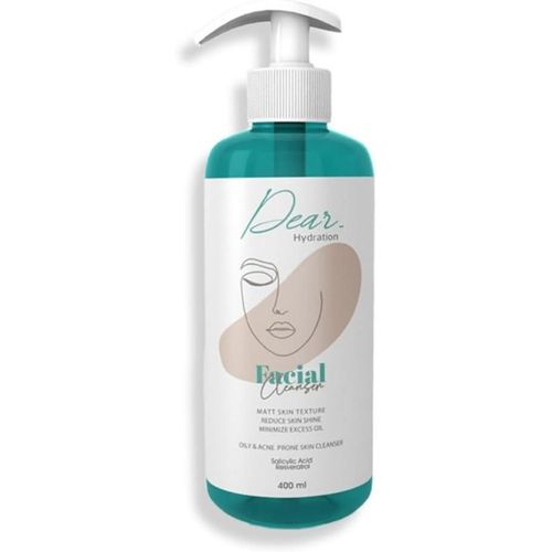 Facial Cleanser 400 ml - Purifies the Skin - With Vitamin E & Matmarine - Panthenol- Removes Impurities and Pimples - Closes Pores - Reduces Sebum Secretion - deep cleansing and skin hydration