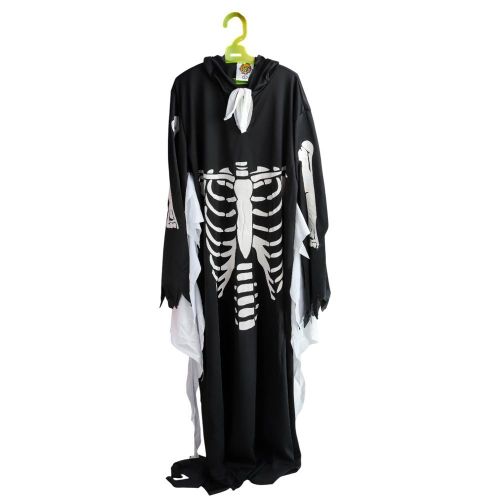 Skeleton Halloween Cloths for Boys Large Size - L