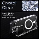 product_image_name-Generic-غطاء شفاف متوافق مع ماغسيف لهاتف iPhone 15 Pro، مادة شفافة من البوليكربونات، خلفية وحواف سيليكون، دعم الشحن اللاسلكي (15 Pro)-3