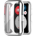 product_image_name-Generic-جراب حماية مدمج باسكرين لحماية شاشة ساعة ذكية هواوي فيت - فضي HUAWEI FIT-1