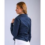 product_image_name-General-Navy Wrap Blouse with Sparkle Dots-3