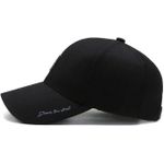product_image_name-Generic-Black Baseball Cap Cotton for Men-4