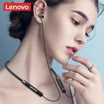 product_image_name-Lenovo-سماعة طوق بلوتوث 5.0 - صوت عالي الوضوح - بطارية 105 مللى أمبير تدوم أكثر من 6 ساعات - مدى ارسال 10 متر - موديل HE05-5