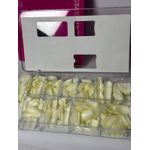 product_image_name-Generic-أظافر لصق على النمط الفرنسي 500 قطعة أظافر بيضاء صناعية مع صندوق أظافر أكريليك-2