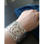 Generic Silver Cuff Bracelet - image 3
