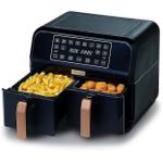 product_image_name-Kenwood-4L + XXXL + 1.7كج + HFP70.000BK مقلاة هوائية رقمية مزدوجة سوداء من كينوود-2