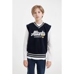 product_image_name-Defacto-Boy Oversize Fit Thick Sweatshirt Fabric Vest-8