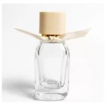 50ml Empty Transparent Bowknot Perfume Bottle Refillable
