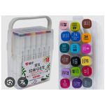 product_image_name-Generic-مجموعة أقلام تحديد ذكية ذات 48 لونًا مزدوجة الجوانب-3