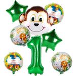 product_image_name-Generic-بالونات عيد ميلاد الأول في أدغال السفاري - عبوة من 9، قرد، الرقم 1، نجمة وبالونات رقائق حيوانات السفاري المستديرة لحفلات أول عيد ميلاد بري للطفل، حفل استقبال مولود، خلفية عيد الميلاد-1
