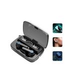 product_image_name-Generic-M19 سماعه بلوتوث لاسلكيه مزوده بباور بانك - أسود-2