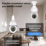 Generic لمبة كاميرا واي فاي بانورامية 360 - image 5