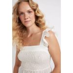 product_image_name-Defacto-Woman Strapless Fitted Sleeveless Blouse - Off White-2