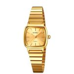 Skmei Women’s Watch – Gold Stainless Steel (Model 2492)