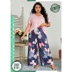 بيجامة نسائية صيفية - مقاس كبير