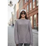 product_image_name-Generic-بلوفر بلون رمادي مميز مائل لبدايات الموف بقصة مستقيمة وتفصيلة أمامية ناعمة-4