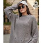 product_image_name-Generic-بلوفر بلون رمادي مميز مائل لبدايات الموف بقصة مستقيمة وتفصيلة أمامية ناعمة-5