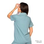 product_image_name-At Home-Women’s home wear Set PL 1133 - Soft Pants and Short-Sleeve Shirt Lilac-4