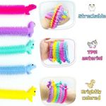 product_image_name-Generic-50PCS Unicorn Fidget Sensory Toy Stretchy Strings Toy For Stress Relief Christmas Day Birthday Gift Kids Or Adults Calming Party Favors-2