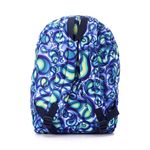 Activ Self Pattern Backpack with Front Pocket – Blue & Yellow - image 3