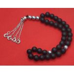 product_image_name-Generic-سبحة لون اسود مط من الاونيكس - فواصل معدن -33 حباية-2