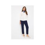 product_image_name-Defacto-Woman Carrot Fit Trousers - Navy-2