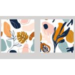 product_image_name-Generic-تابلوه تجريدي كنفس مطبوع ملون-2