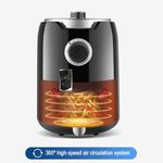 product_image_name-Dsp-قلاية هوائية DSP KB2062 بسعة 2.5 لتر 1000 واط باللون الأسود مع حقيبة زيجور الخاصة-2